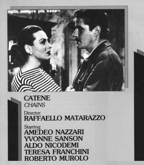Catene - Raffaello Matarazzo