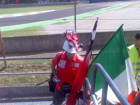 La Ferrari in testa La Ferrari in testa