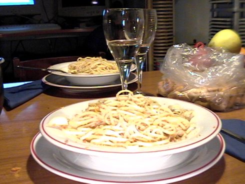 linguine alla bottarga