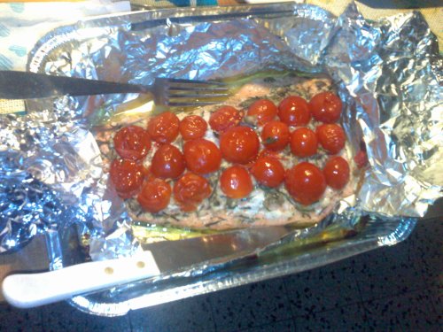 Salmone al divano